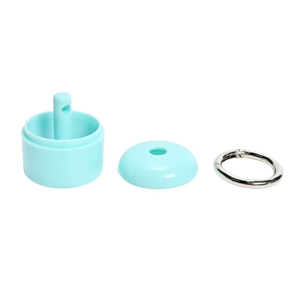 3PCS Portable Ring Storage Box Keychain Pill Container Mini Storage Box Jewelry Storage Case  Travel