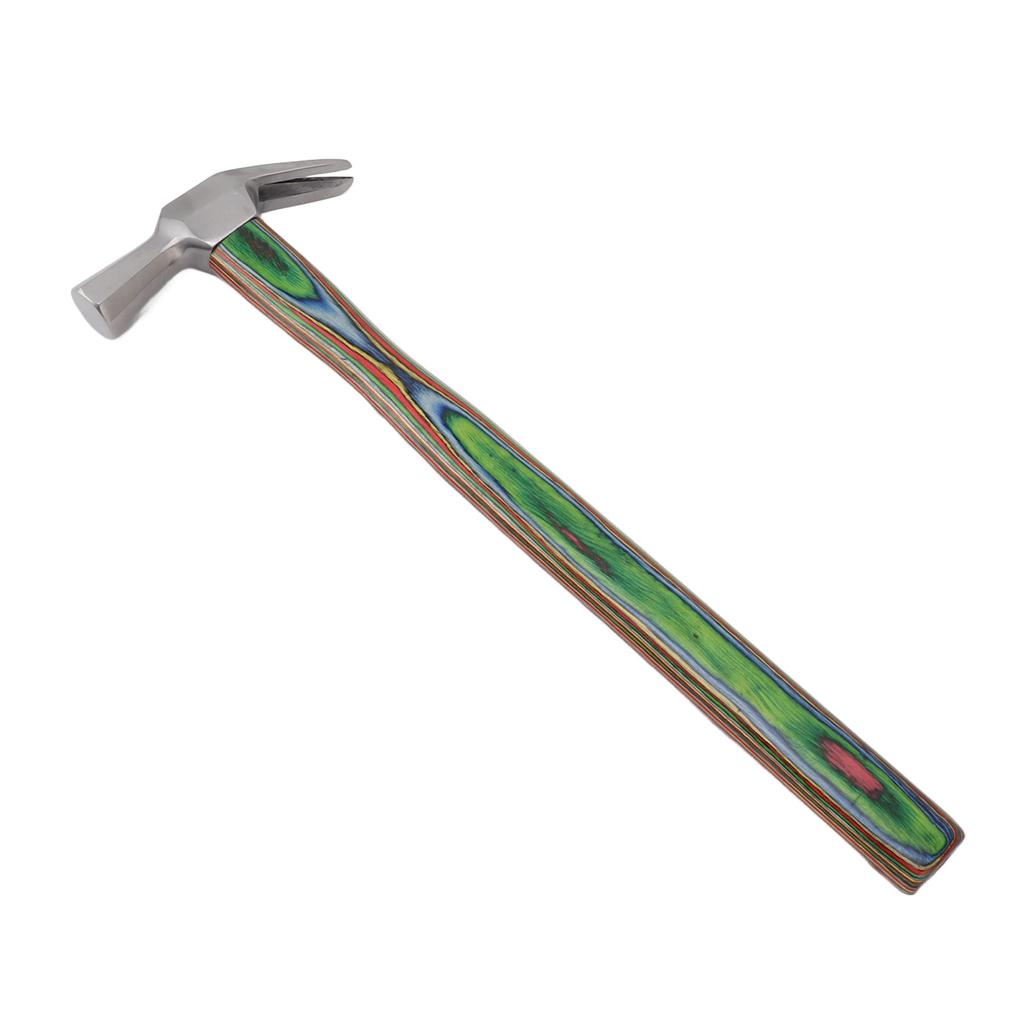 Farrier Hammer Horseshoe Hammer Steel Wooden Handle Horse Shoe Nail Hammer Tool for Hoof Care