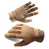 Protective Gloves Full Finger M Size Microfiber Leather Breathable Wind Proof Riding Gloves for Outdoor Training