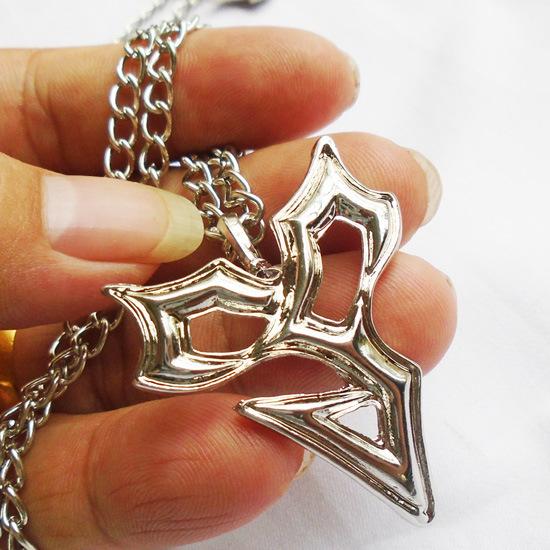 Final Fantasy Necklace Pendant Anime Accessories Space Warrior Accessories Hardware Cartoon Trend
