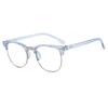 New Transparent Computer Glasses Frame Women Men Anti Blue Light Round Eyewear Blocking Glasses Optical Spectacle Eyeglass
