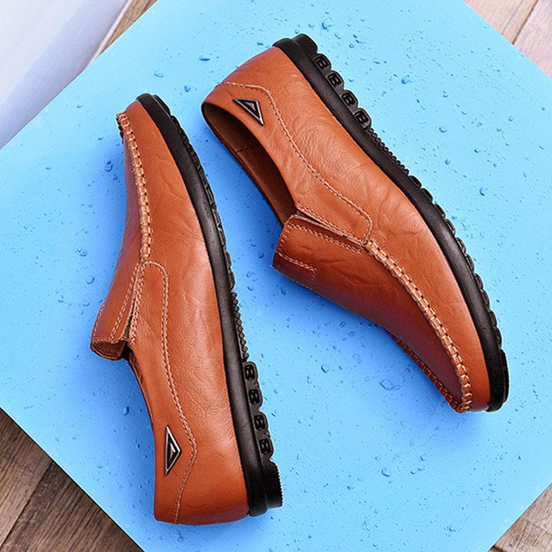 Мужская повседневная обувь без шнуровки на плоской подошве — фото 9