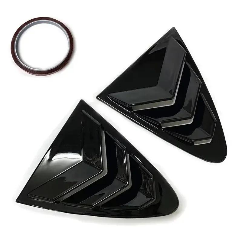 For Chevrolet Cruze 2016 2017 2018 Rear Window Louver Shutter Cover Side Vent Trim Windshield Cover Car Accessories