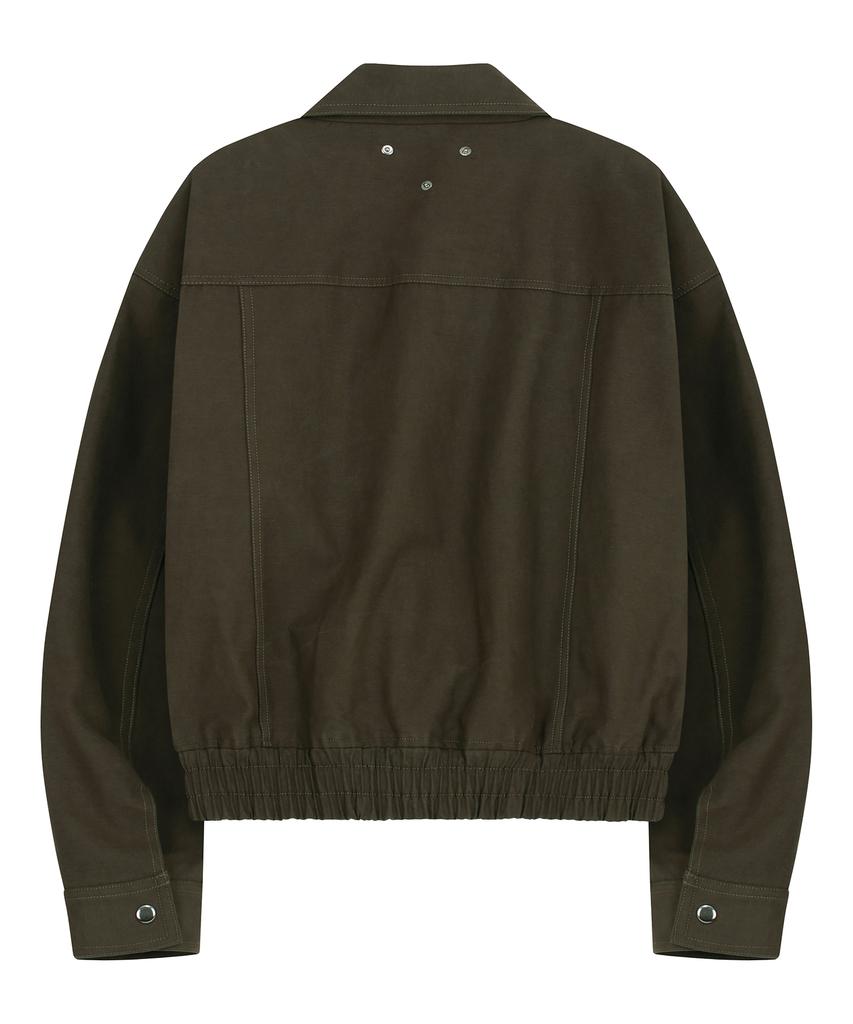 Eyeunderstand Out-Pocket Work Jacket (Khaki)