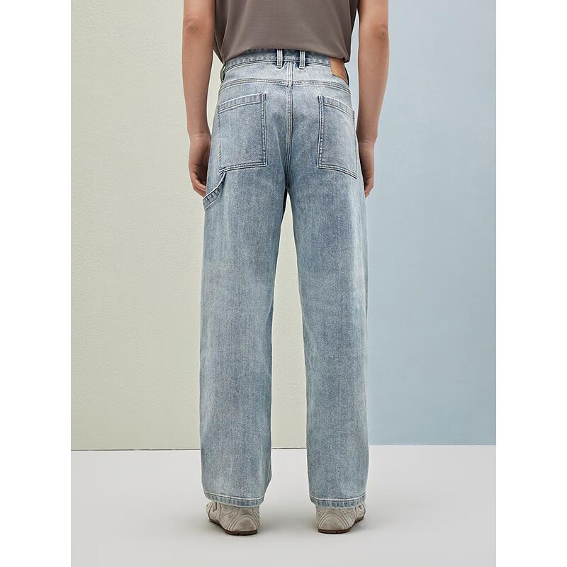 GXG Herren Baumwollmischung Lässige Denimshorts