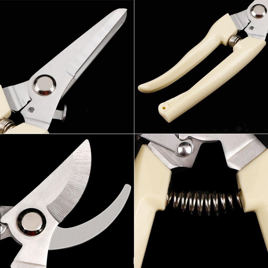 1 Pcs Multifunctional Garden Pruning Shears Fruit Picking Scissors Trim Weed Household Potted Branches Scissors Gardening Tools