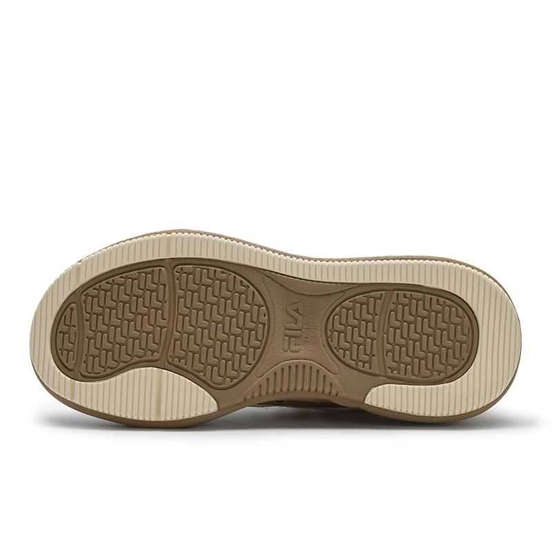 FILA Cookies Comfortable Versatile Fashion High-End Retro Simple Lifestyle Casual Shoes Women sneaker Beige F12W522301FNA