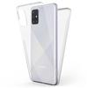 360 Degree Case - NALIA - Samsung Galaxy A51 - Transparent - Full Protection - Flexible