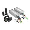36V 48V 1000W Electric Bike Dual Drive Motor Controller 886 Half Handle LCD Display Set
