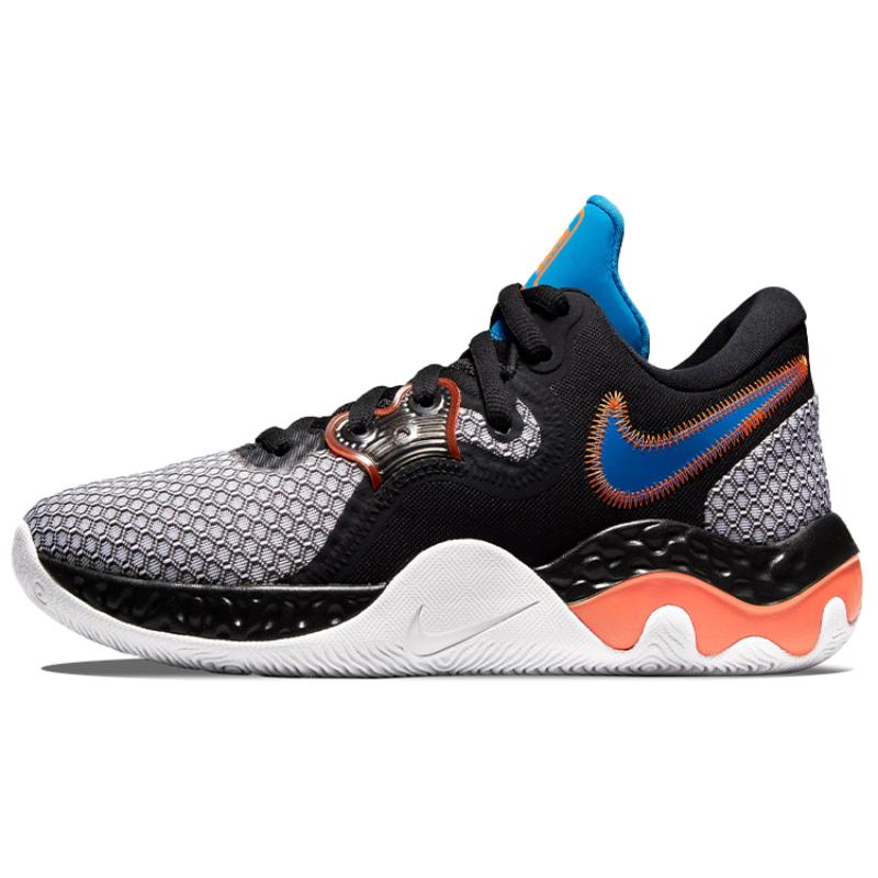 Nike Renew Elevate 2 Black Total Orange Sneakers CW3406-003