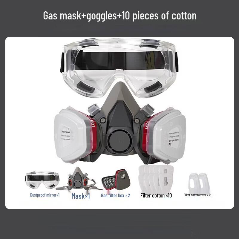 Lieve Reusable Half-Face Respirator Kit