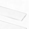 Cabinet Shelf Replacement 2-Piece Heavy Duty Clear Storage Bathroom Shelves Insert Replacement For Bathroom Living Room Wall