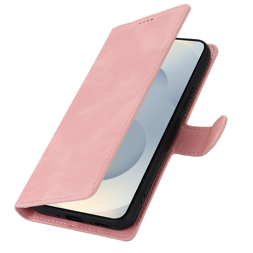 For Samsung Galaxy S25 Edge Case PU Leather Phone Cover with Wallet Stand
