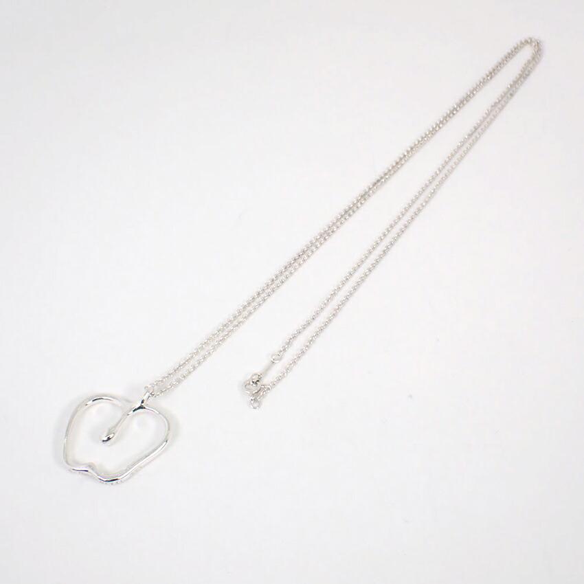 [Pre-owned] TIFFANY/Tiffany 925 Apple Large Pendant/Necklace/j112-4