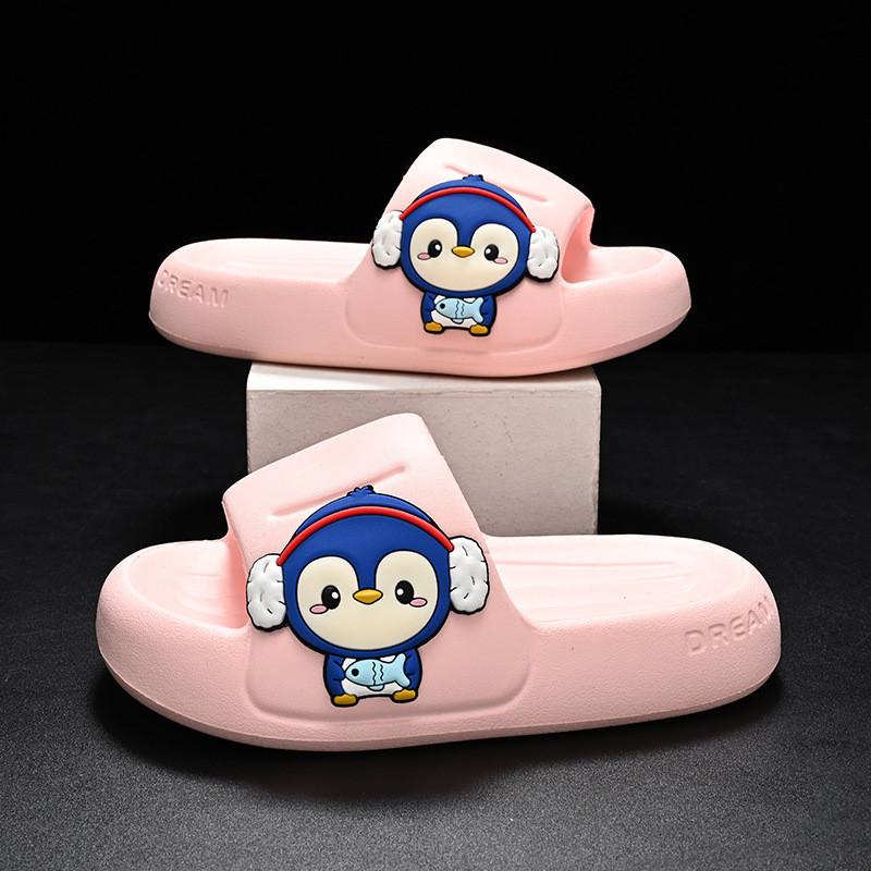 And Functional Stylish Boys And Girls Indoor Slippers Soft Eva Material Anti Slip Cartoon Design Perfect For Home Use Various In