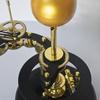 45,72 cm Orrery Einzigartiges und luxuriöses Tellurion Vollständig funktionsfähiges Orrery in Schwarz-Gold-Ausführung, Perfektes Einweihungsgeschenk und Geschenk für den Ehemann