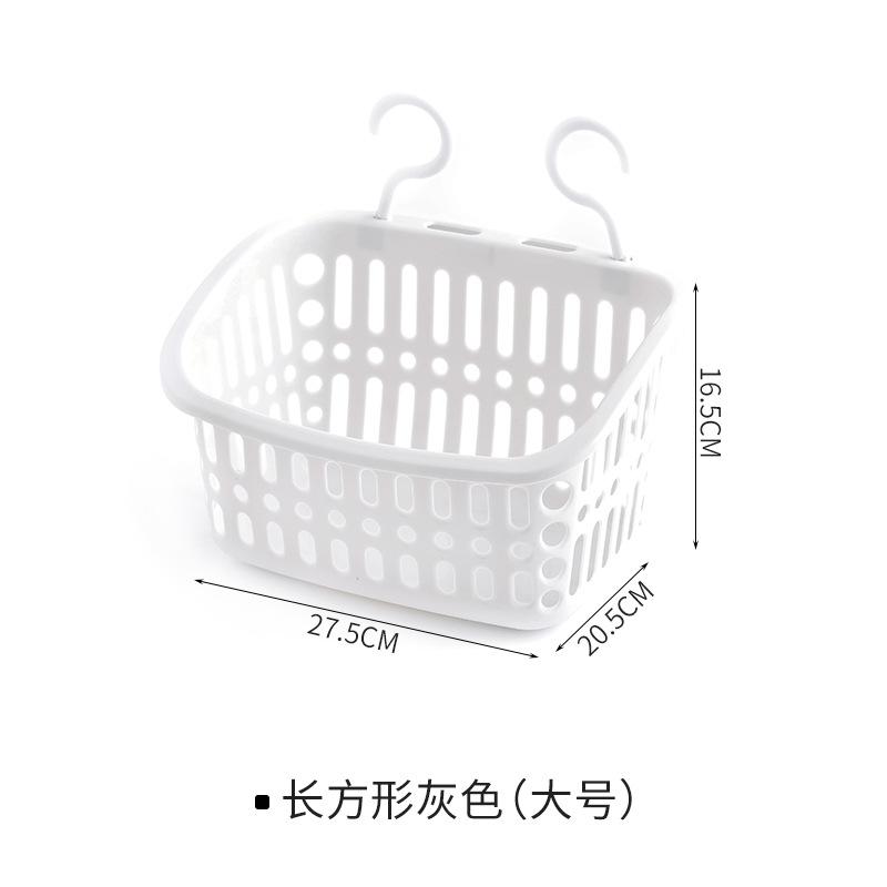 Coș pentru depozitare suspendat Coș pentru baie pentru baie Coș pentru baie din plastic pentru baie Coș pentru depozitare pentru agățat pe perete
