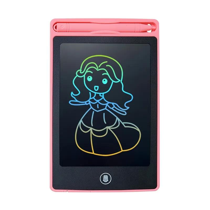 6,5 Zoll LCD Schreibtafel Kinder Zeichenbrett Montessori Lernspielzeug Schüler Magisches Schwarzes Brett Spielzeug Weihnachtsgeschenk
