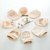 Chewable Cotton Baby Mittens: Anti-Scratch, Colorful, Drawstring Design for Newborns