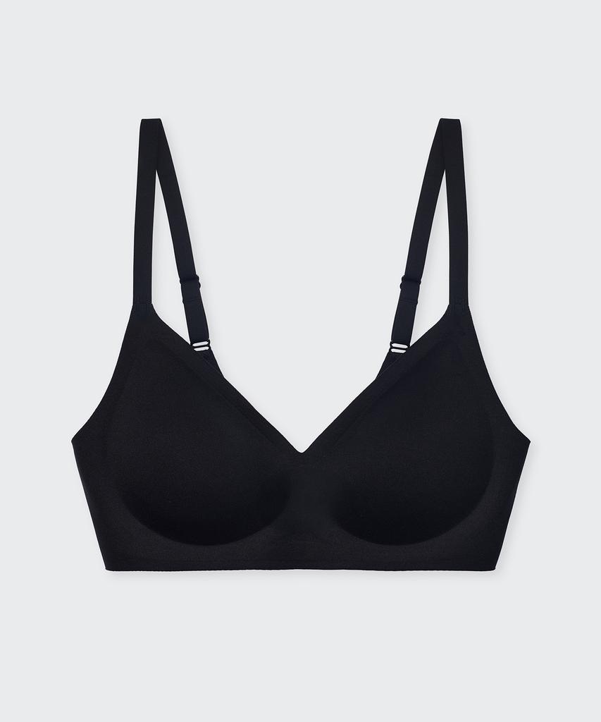 MUSINSA STANDARD WOMAN Women'S Seamless Light Volume Bra [Black]