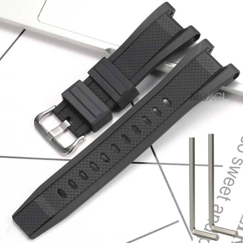 Silicone Rubber Watchband For Casio G-SHOCK GST Series GST-W300 210 400G S130 S110 S330 B100 Watch Band Sports Strap Bracelet