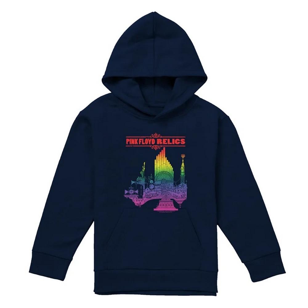 Pink Floyd Childrens/Kids Bright Relics Hoodie