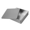 Quadratische Keksdose Leere Dosen Aufbewahrungsboxen mit Deckel Verpackung Süßigkeitendosen mit Deckel für Kekse Metallblech Keksdosen