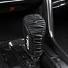 Car Gear Shift Protector Cover Leather Car Shift Knob Cover For Toyota C-HR Camry TRD Crown GR Yaris RAV4 Mirai Prius Accessory