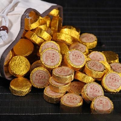 Yunnan Pu'er Tea Cake Mini Xiaotuocha Ripe Tea Glutinous Rice Fragrance 500g