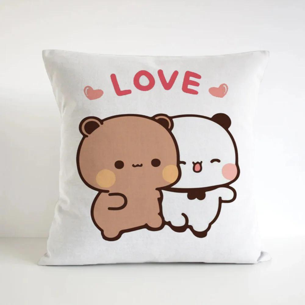 Bubu Dudu Pillow Cover Decorative Pillowcases Cushions Pillowcase 45*45 Ornamental Pillows For Living Room Sofa Cushion