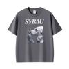 Funny Sybau Dog Shush Meme Graphic T Shirt Unisex Unisex Summer Harajuku Fashion Tshirts Oversized Loose Casual 100 Cotton Tshirt