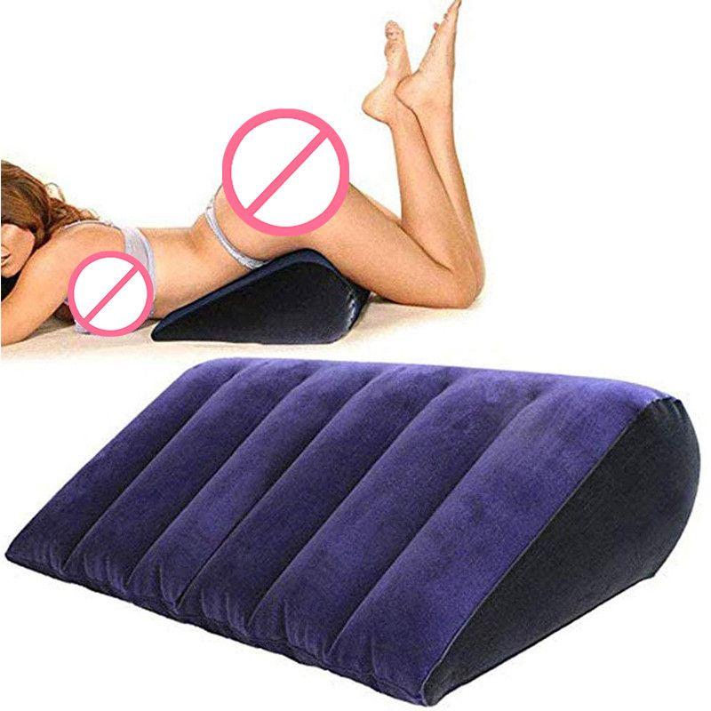 Pillow for Sex Pillow Inflatable Toys Magic Couples Exotic Position Aid Wedge  Adult Games Erotic Sexual Cushion Sextoys