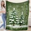 1pc Christmas Decoration + Practical Throw Blanket: Can Be Used as a Sofa Blanket, Nap Blanket, or Air-conditioning Blanket for Daily Use. During Chri
