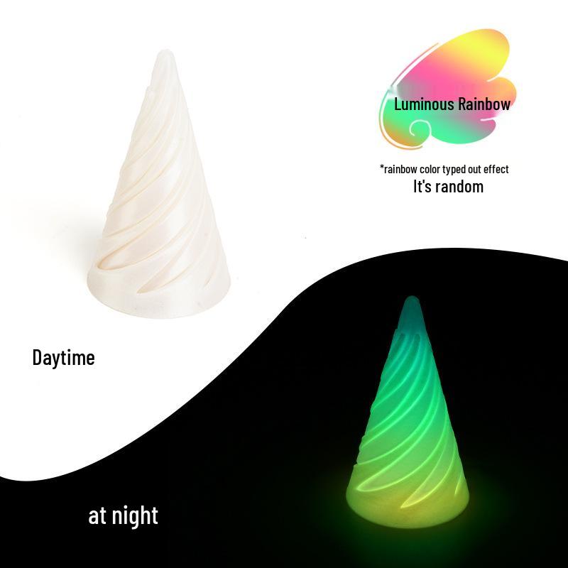 3D Printed Spinning Top: Dragon Figurine Decompression Toy - Two-Color Interlocking Educational Cone Toy