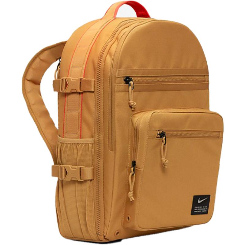 Nike Polyester Backpack Regular Men's Wheat Casual CK2663-790