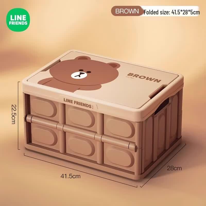 Folding Car Trunk Storage Organizer