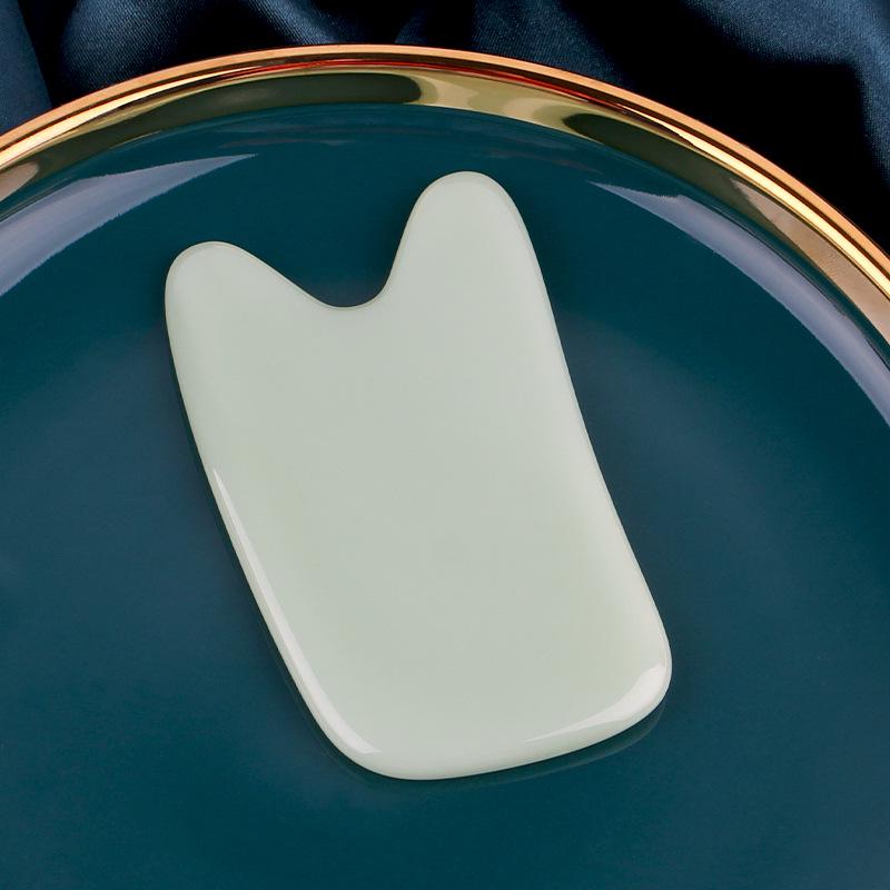 Heart-Shaped Gua Sha & Facial Roller Massage Set