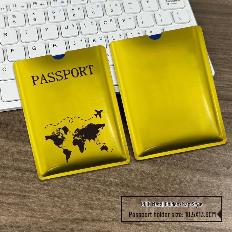 Cross-border RFID & NFC Blocking Waterproof Aluminum Card Sleeve