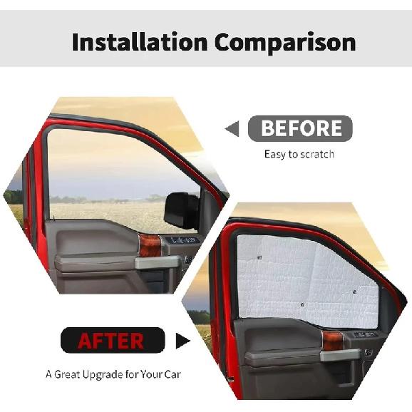 For Mercedes-Benz Slk-Class 2 Dr Convertible 2005-2011 Custom Car Window Sunshade Anti-UV Car Sun Window Visors Sunshade Covers