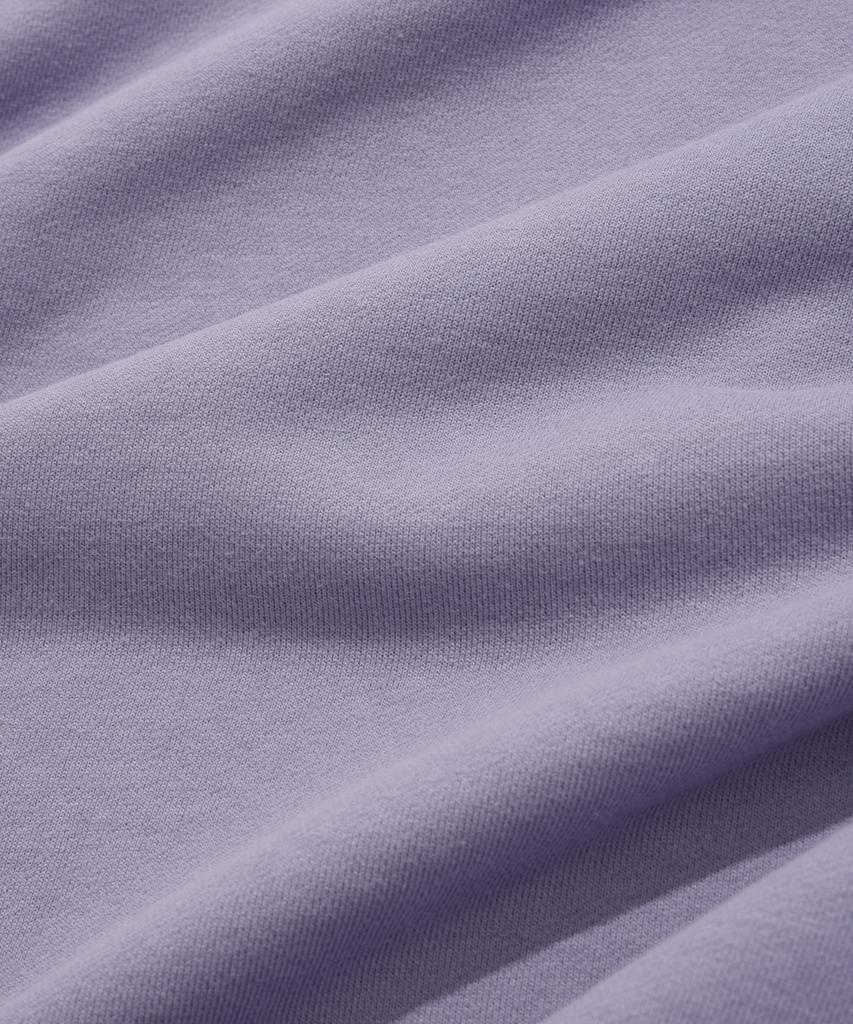 COVERNAT C Logo Half Zip Sweatshirt Lavender