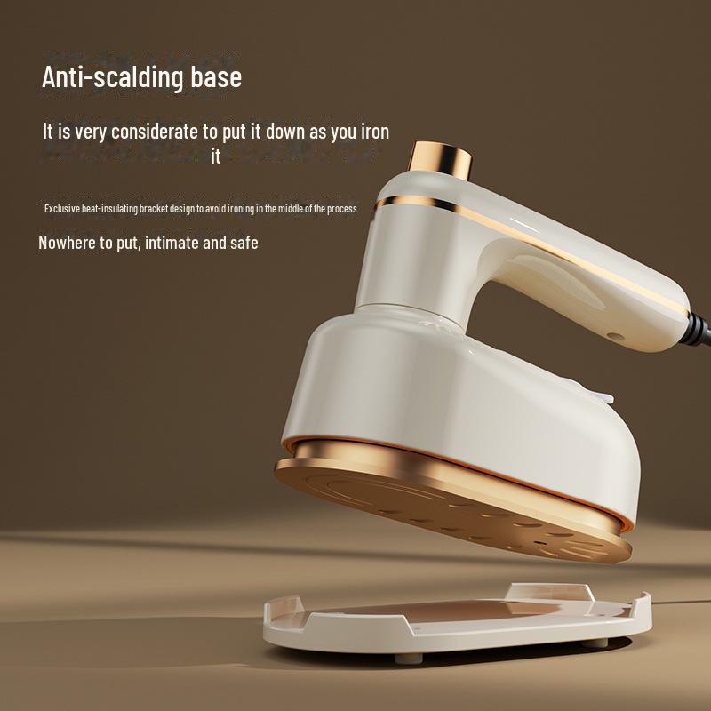 Portable Handheld Folding Mini Iron for Travel and Home Use