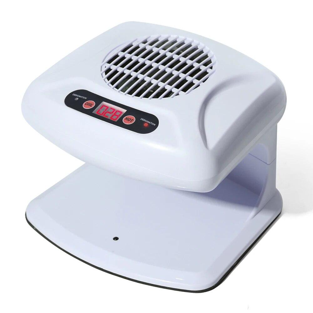 Nail Art Air Dryer Hot And Cold Air Nail Dryer Nail Polish 300W Timing Air Nail Fan Blow Dryer For Both Hands And Feet