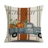 Decorate Home Thanksgiving Car Flowers Pillowcase Living Room Bedroom Sofa Car Pillowcase