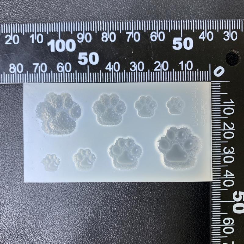 Silicone Kitten Claw Mold Multi Purpose Craft for Resin Epoxy Candle Soap Handmade Jewelry Decoration Easy Release