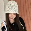 Popular Crochet Flower Beanies Hat for Female Pullover Skull Hat Elegant Knitting Hat Breathable Hollowed Travel Hat