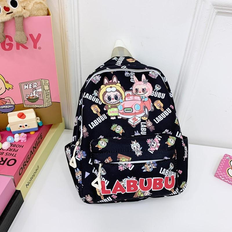 Large Capacity Primary School Schoolbag Cartoon Animation Foreign Style Printing Boys And Girls Backpack Children'S Backpack