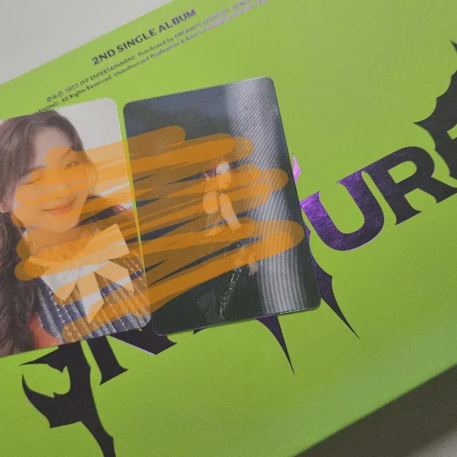 

Полный набор альбома Nmixx Dice лимитированного издания