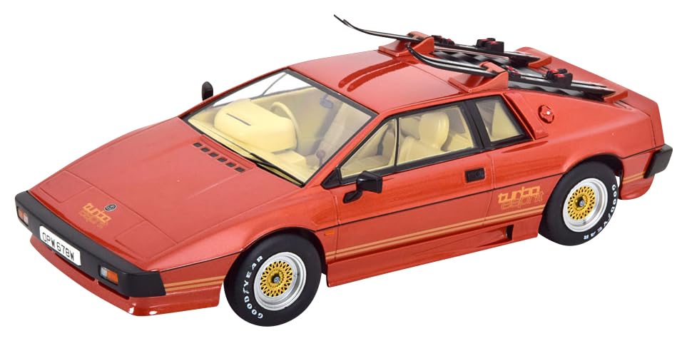 

KK scale Lotus Esprit Turbo 1981 with finished product 1/18 skis, copper/gold,