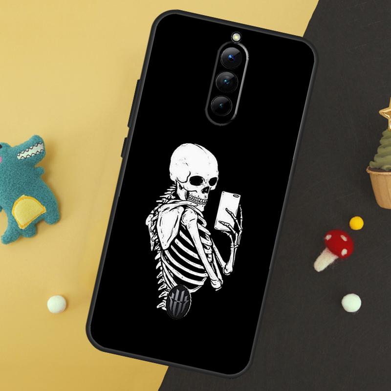 Aesthetics Skeleton Case For ZTE Nubia Red Magic 9 Pro Plus 8 8S Pro Plus 6S 7S 6 7 Pro 5S 6R 5G Cover Coque