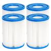 Type II Swimming Pool Filter Cartridge For Bestway 58094, Bestway 58383 58386 530/800 GPH Cartridge Filter Pump Lay-Z-Spa